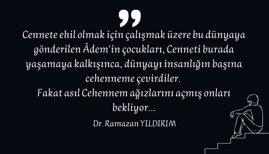 Ölüm bize ne uzak bize ne yakın ölüm